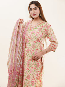 Umang Rutba Set Of Kurta Pants Dupatta