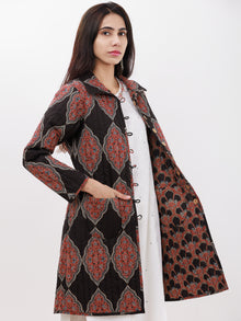 Shishir Diya Ajrakh Quilted Reversible Jacket