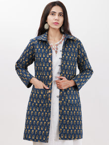 Shishir Fanah Ajrakh Quilted Reversible Jacket