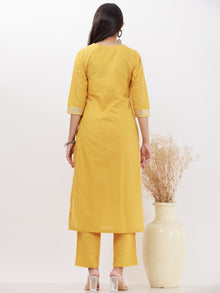 Parv Varsha Set Of Kurta Pants Kota Dupatta