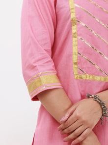 Parv Tamanna Set Of Kurta Pants Kota Dupatta