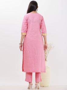 Parv Tamanna Set Of Kurta Pants Kota Dupatta