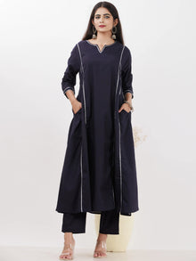 Parv Leela Set Of Kurta Pants Kota Dupatta