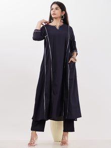 Parv Leela Set Of Kurta Pants Kota Dupatta