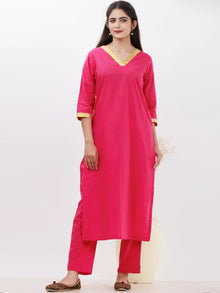 Parv Jiya Set Of Kurta Pants Kota Dupatta