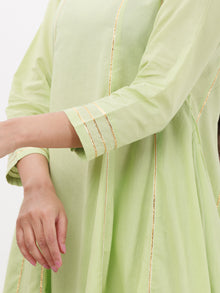 Parv Raima Set Of Kurta Pants Kota Dupatta