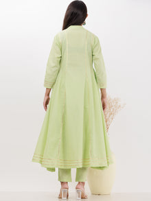 Parv Raima Set Of Kurta Pants Kota Dupatta