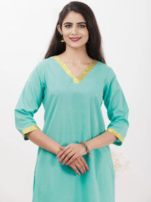 Parv Sheetal Set Of Kurta Pants Kota Dupatta