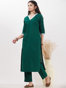 Parv Zubeida Set Of Kurta Pants Kota Dupatta