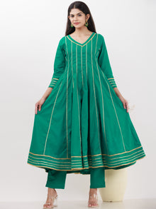 Parv Fiza Set Of Kurta Pants Kota Dupatta