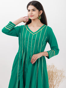 Parv Fiza Set Of Kurta Pants Kota Dupatta