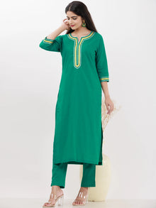 Parv Aaina Set Of Kurta Pants Kota Dupatta