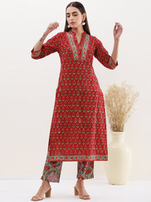 Utsav Megha Set Of Kurta Pants Dupatta