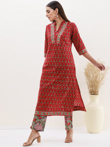 Utsav Megha Set Of Kurta Pants Dupatta