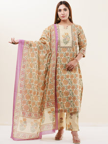 Umang Tarana Set Of Kurta Pants Dupatta