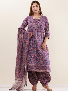 Umang Tasha Set Of Kurta Pants Dupatta