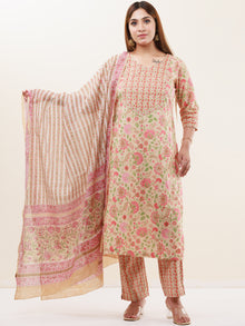 Umang Fiza Set Of Kurta Pants Dupatta