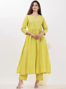 Parv Urja Set Of Kurta Pants Kota Dupatta