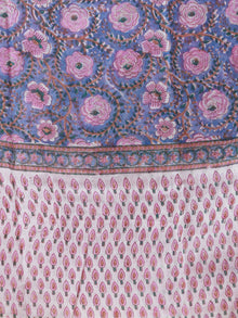 Hand Block Printed Cotton Fabric Per Meter - F001F2771