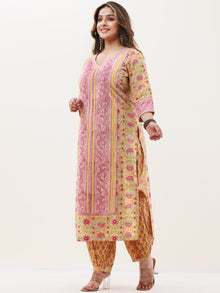 Gazal Rekha Set Of Kurta Pants Dupatta