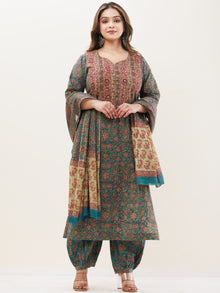 Gazal Mohini Set Of Kurta Pants Dupatta