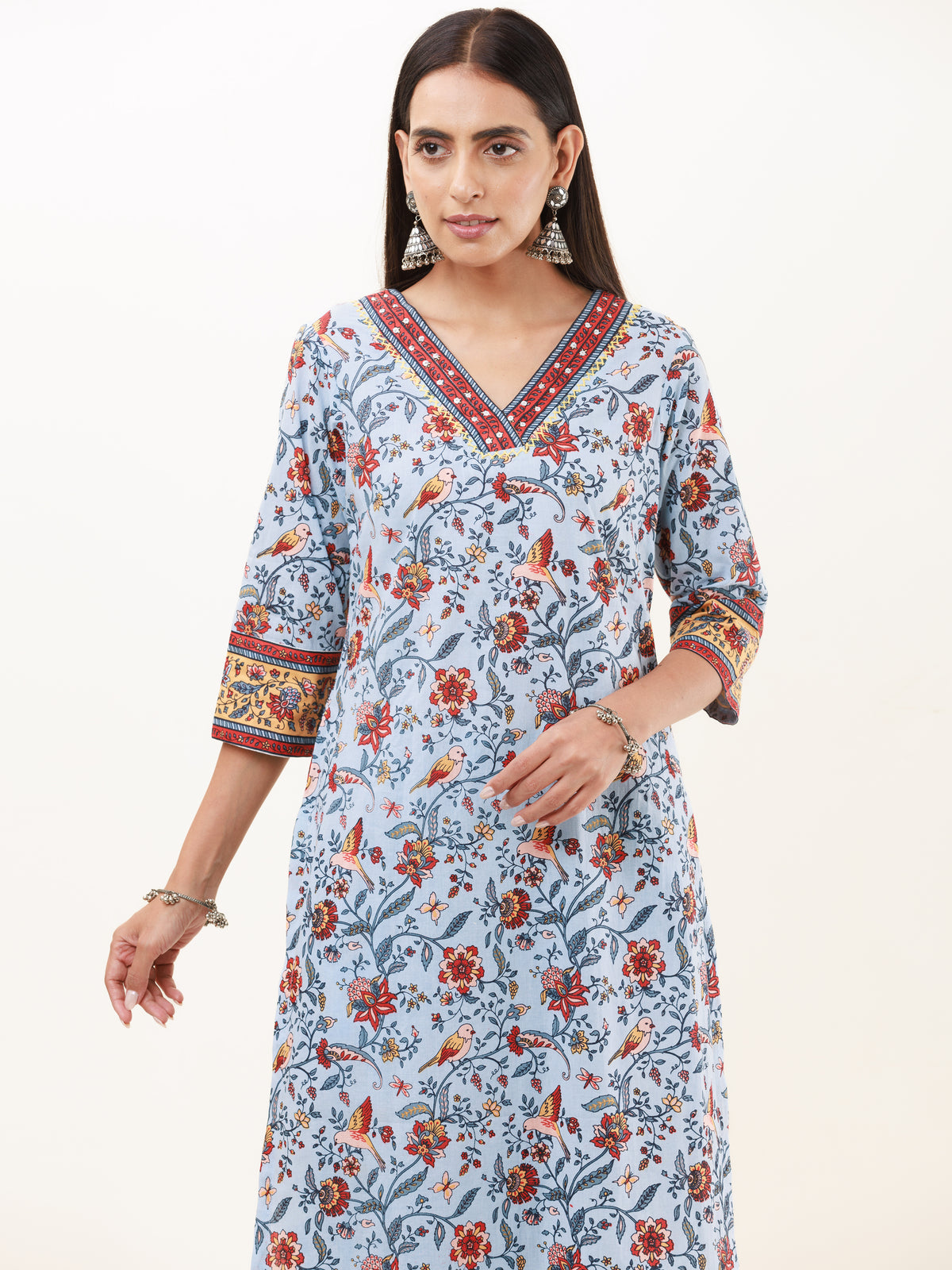 Umang Aaina Straight Kurta