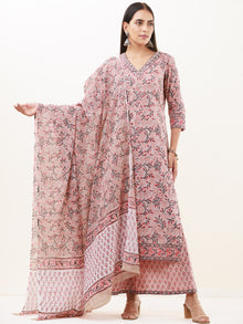 Umang Raiman Set Of Kurta Pants Dupatta