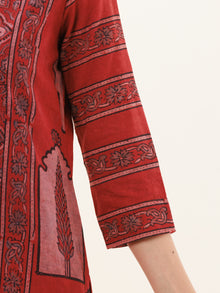 Ajrakh Mehreen Set Of Kurta Pants Dupatta