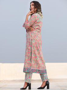 Rozana Asma - Set of Kurta Pants & Dupatta - KS152D2481D