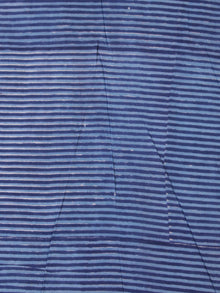 Indigo Blue Hand Block Printed Cotton Fabric Per Meter - F001F2458