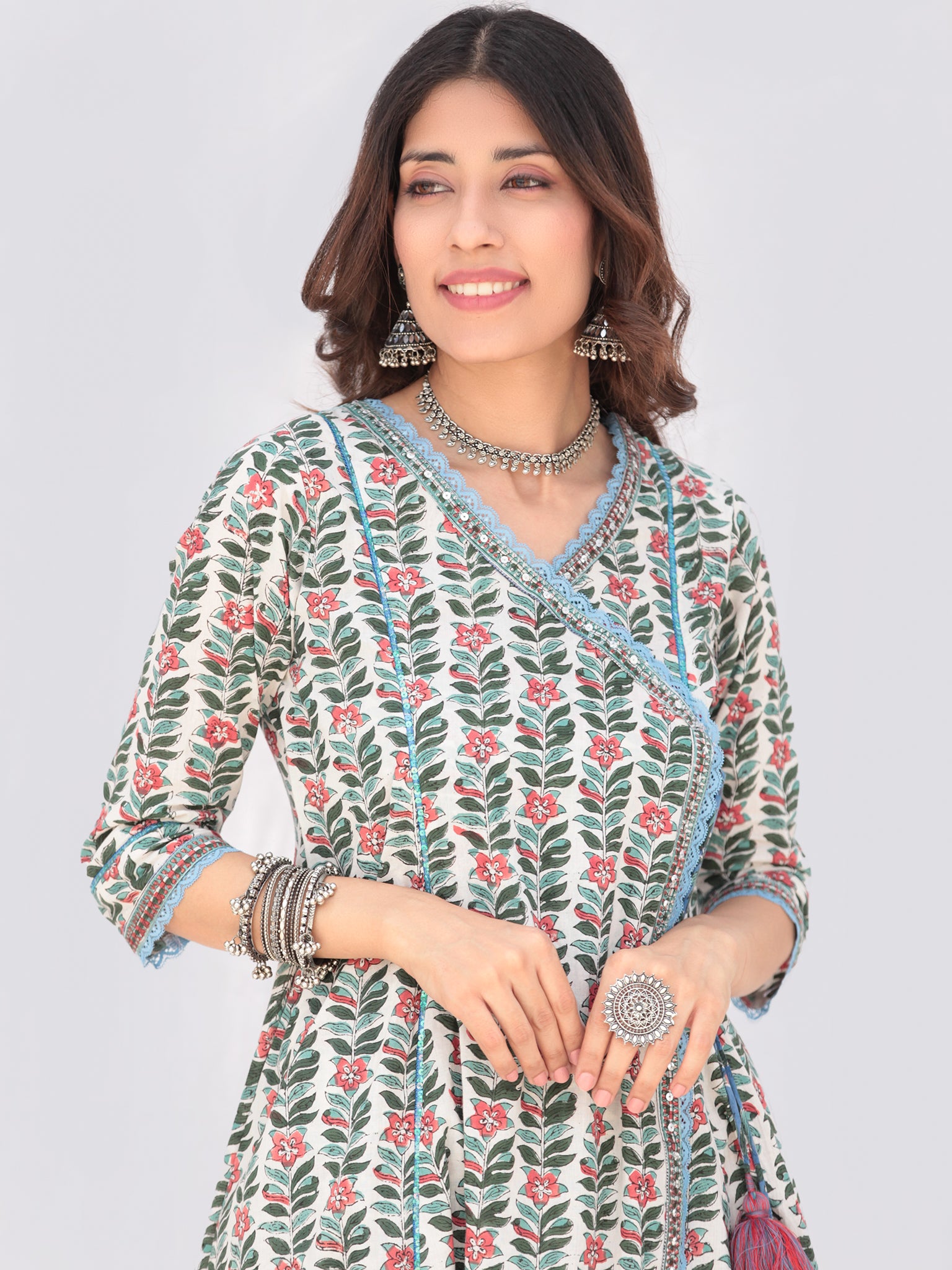 Megha Faghir Angrakha Kurta – InduBindu