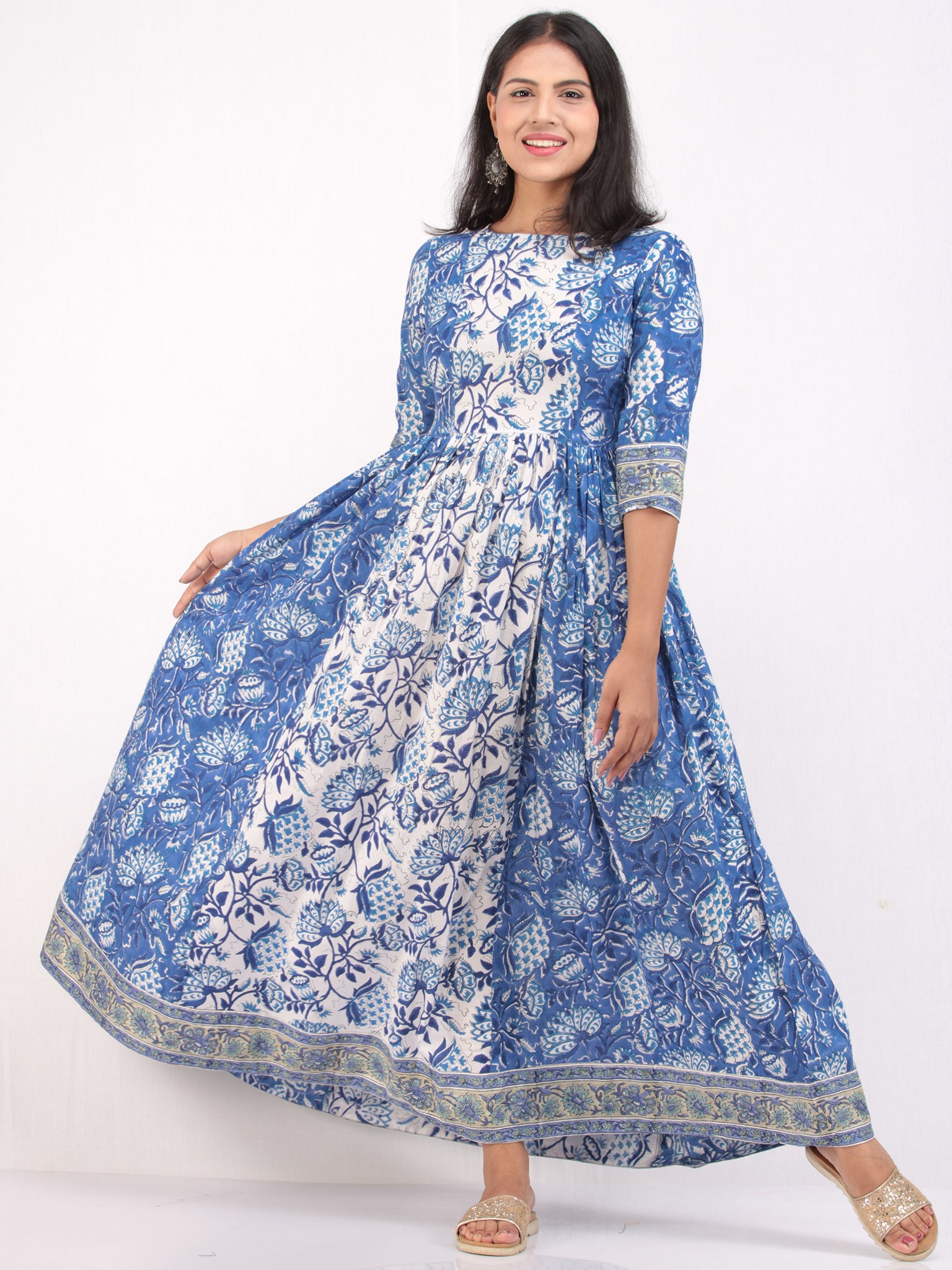 Gulzar Naira Dress - D468F2519 – InduBindu
