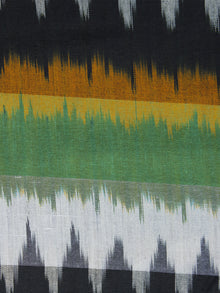 Multi Color Pochampally Hand Woven Ikat Fabric Per Meter - F002F976