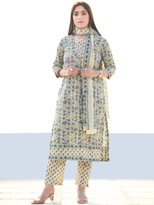 Utsav Saania - Kurta Pants & Dupatta - KS60C2584D